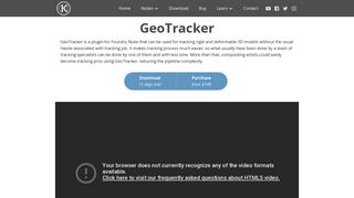 GeoTracker | KeenTools