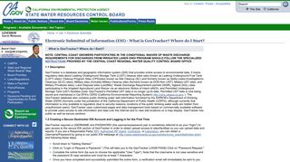 (ESI) - What is GeoTracker? - California State Water Resources ...