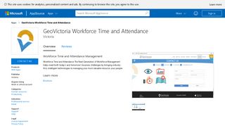 GeoVictoria Workforce Time and Attendance - Microsoft AppSource