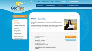 Online Banking - GeoVista Credit Union