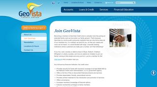Join GeoVista | GeoVista Credit Union | Hinesville - Savannah ...