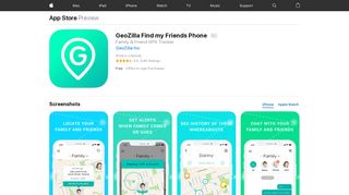 GeoZilla Find my Friends Phone on the App Store - iTunes - Apple