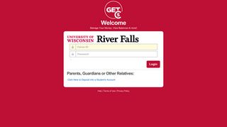 GET - Login - University of Wisconsin - River Falls - Cbord