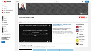 Peter Francis Geraci Law - YouTube