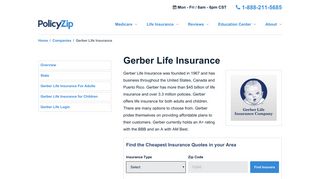 Gerber Life Insurance: Review Products and Get Online Quotes