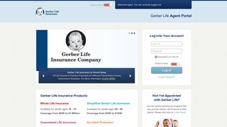 Agency Login Portal | Gerber Life Insurance