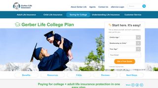 Baby College Fund - The College Plan | Gerber Life Insurance