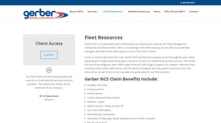 Fleet | Gerber NCS