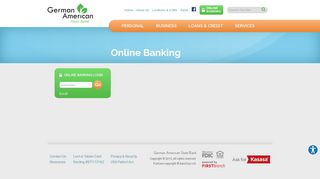 Online Banking - German American State Bank
