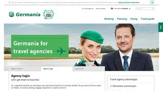 Agency login - Germania | flygermania.com