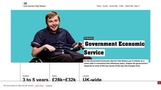 Government Economic Service | Civil Service Fast Stream