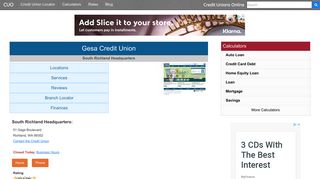 Gesa Credit Union - Richland, WA - Credit Unions Online