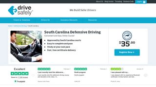 South Carolina (SC) Defensive Driving Course Online - I Drive Safely