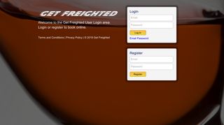 Get Freighted - LogIn Or Register