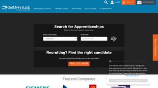 GetMyFirstJob | Apprenticeships & Traineeships, Where it all starts.