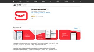 myMail – Email App on the App Store - iTunes - Apple