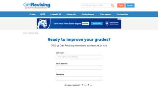 Ready to start learning? - Get Revising