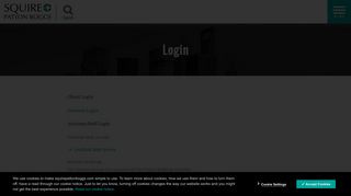 Login | Footer | Squire Patton Boggs