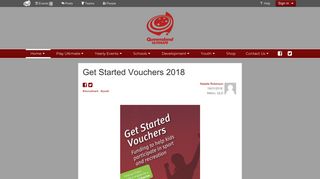 Get Started Vouchers 2018 - Queensland Ultimate