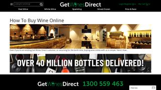 Buy wine online | Wine to buy - Get Wines Direct