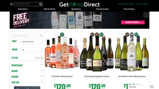 Browse Get Wines Direct Products