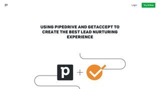 Using Pipedrive and GetAccept to Create the Best Lead Nurturing ...