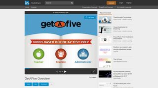 GetAFive Overview - SlideShare