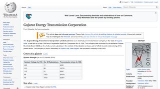 Gujarat Energy Transmission Corporation - Wikipedia