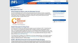 Affordable Care Act - Illinois.gov