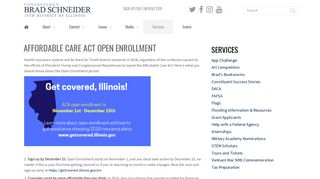 Affordable Care Act Open Enrollment | Congressman Brad Schneider