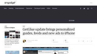 GetGlue update brings personalized guides, feeds and new ads to ...