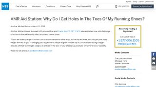 AMR Aid Station: Why Do I Get Holes In The Toes Of My Running ...