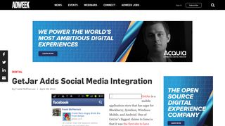 GetJar Adds Social Media Integration – Adweek
