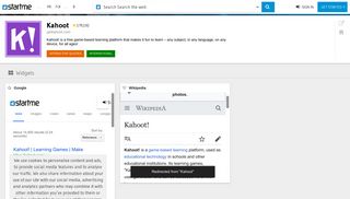getkahoot.com - Kahoot - start.me