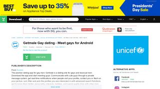 Getmale Gay dating - Meet gays for Android - Free download and ...