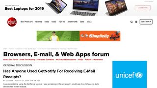 Has Anyone Used GetNotify For Receiving E-Mail Receipts? - Forums ...
