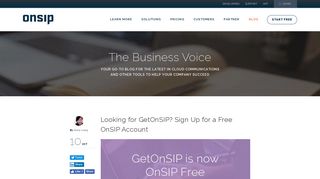 Looking for GetOnSIP? Sign Up for a Free OnSIP Account