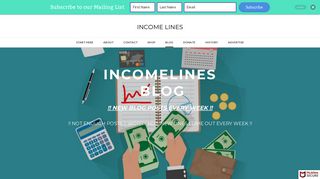 Earning Money with Getpaidmail - INCOME LINES