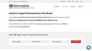 Search 894 Jobs on Ireland's Largest Pharmaceutical ... - GetReskilled