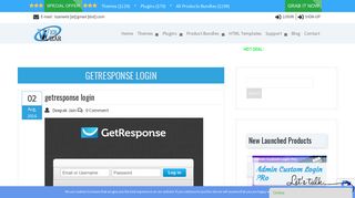 getresponse login - Weblizar