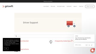 Driver Support — GetSwift | The world's Leading Delivery ...