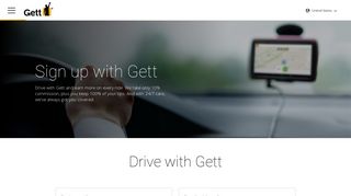 Signup - Gett