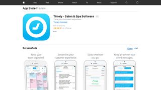 Timely - Salon & Spa Software on the App Store - iTunes - Apple
