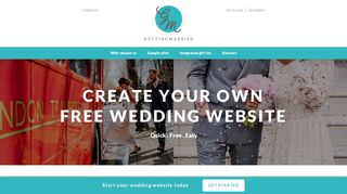 GettingMarried.co.uk - Create Your Free Wedding Website