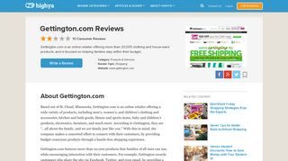 Gettington.com Reviews - Is it a Scam or Legit? - HighYa