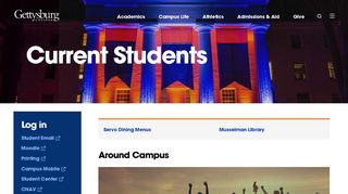 Current Students - Gettysburg College