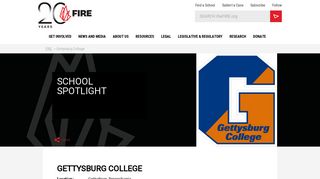 Gettysburg College - FIRE