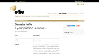Gevalia Kaffe - Effie