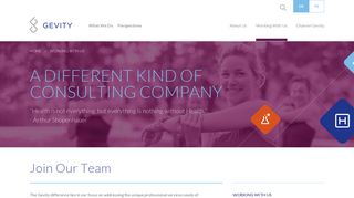 Join Our Team | Gevity