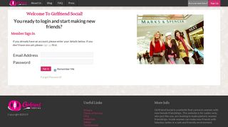 Login - Girlfriend Social